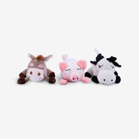 BFF MiniPlush Dog Toys - Set of 3-