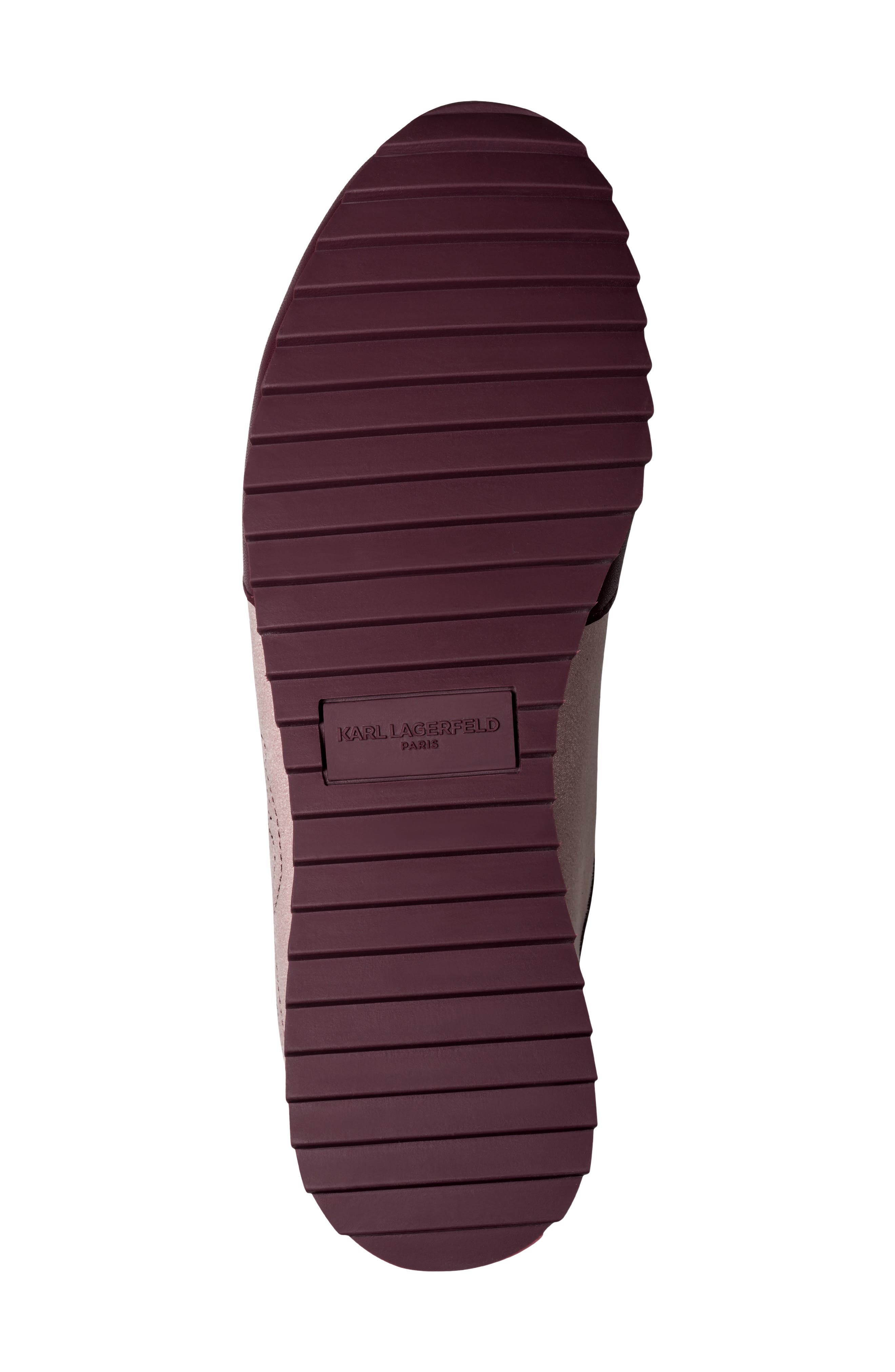 Alarise Lace Up Sneaker, Alternate, color, MAUVE/ BURGUNDY