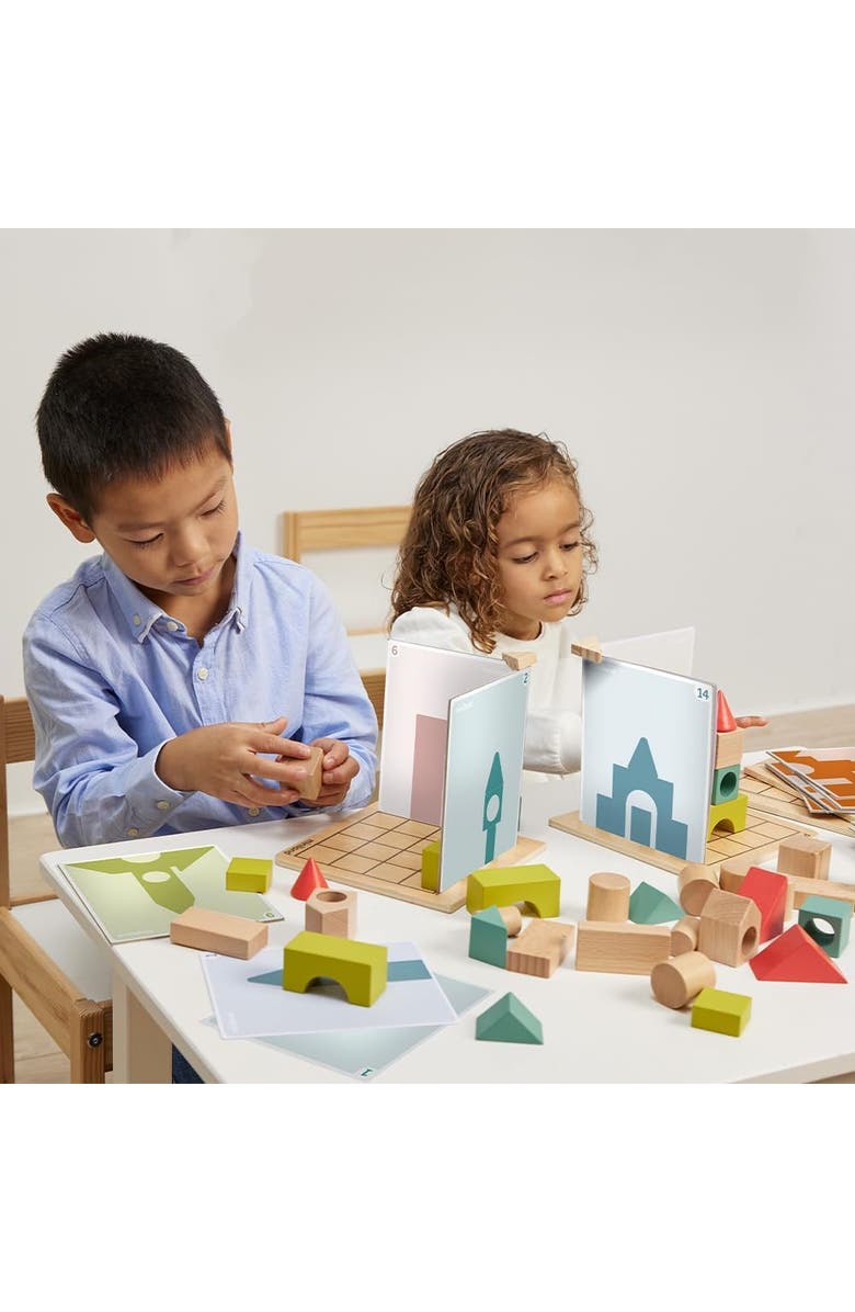 Miniland Shape Makers, Alternate, color, Blue-Green Multi