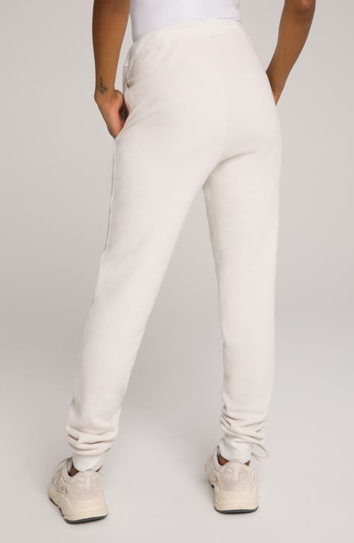 GOOD AMERICAN GOOD AMERICAN GOOD WAIST COTTON TERRY JOGGERS