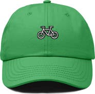Dalix Bike Embroidered Cycling Cap