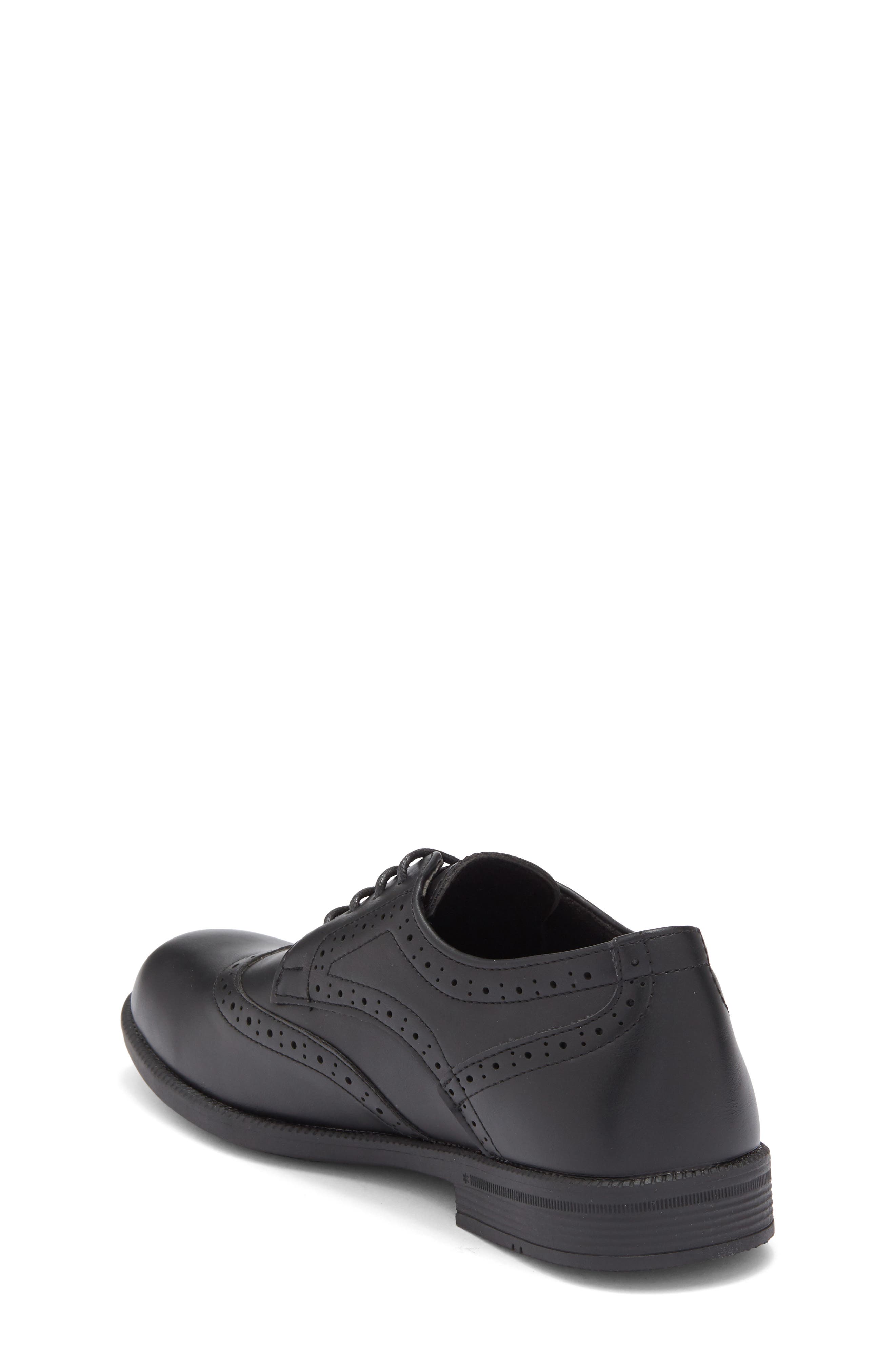 GEOFFREY BEENE Kids' Wingtip Derby, Alternate, color, Black