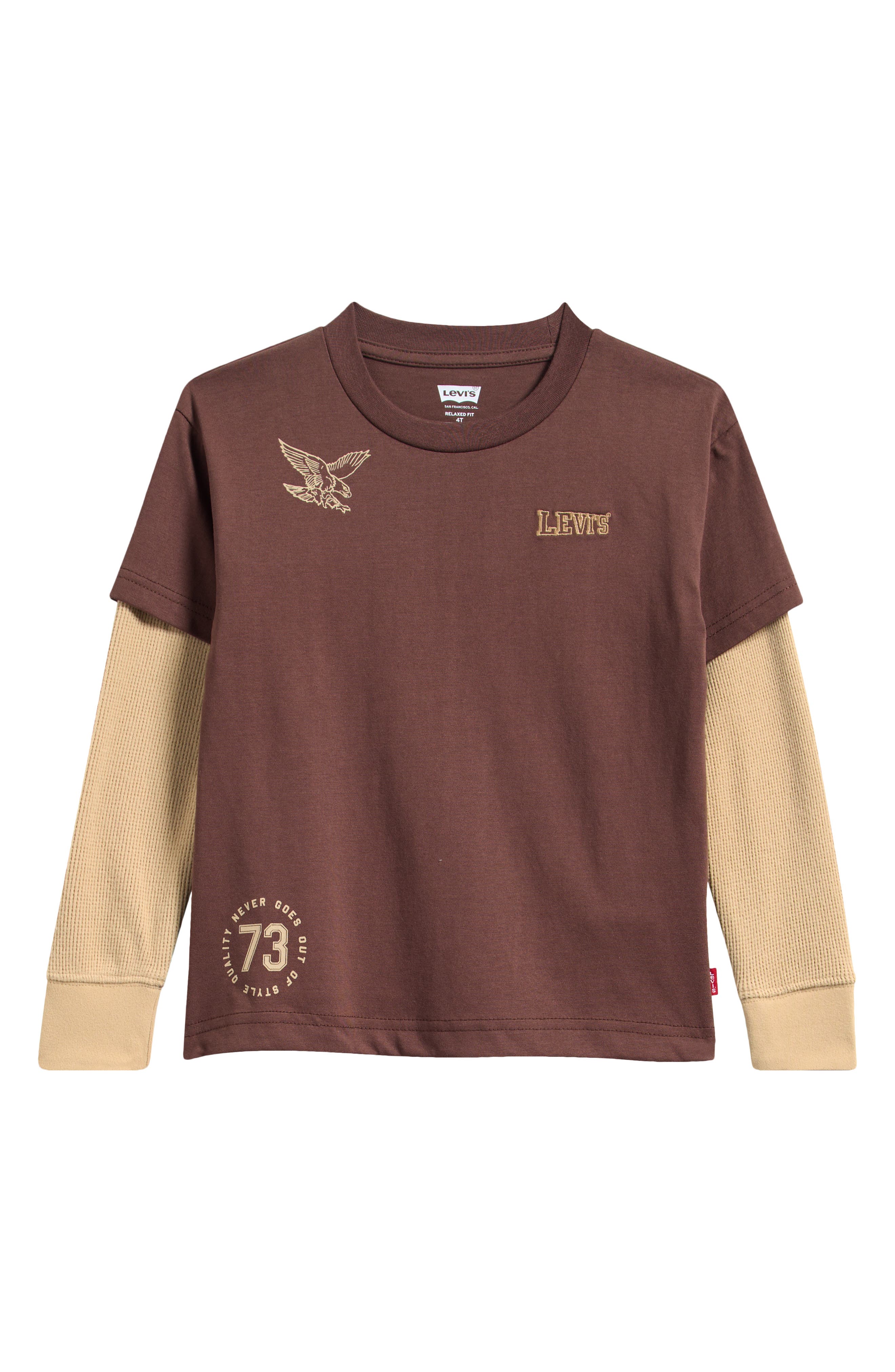 Kids' Eagle Graphic 2-Fer T-Shirt