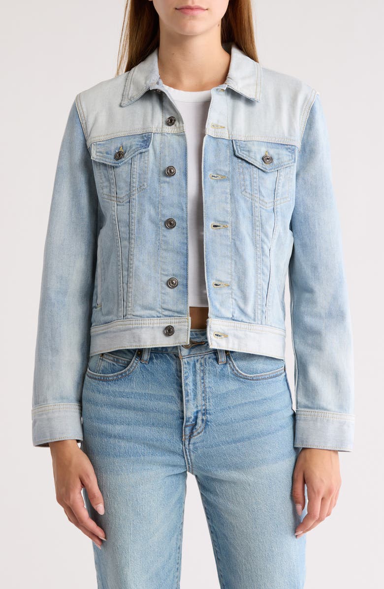 7 For All Mankind Classic Trucker, Main, color,