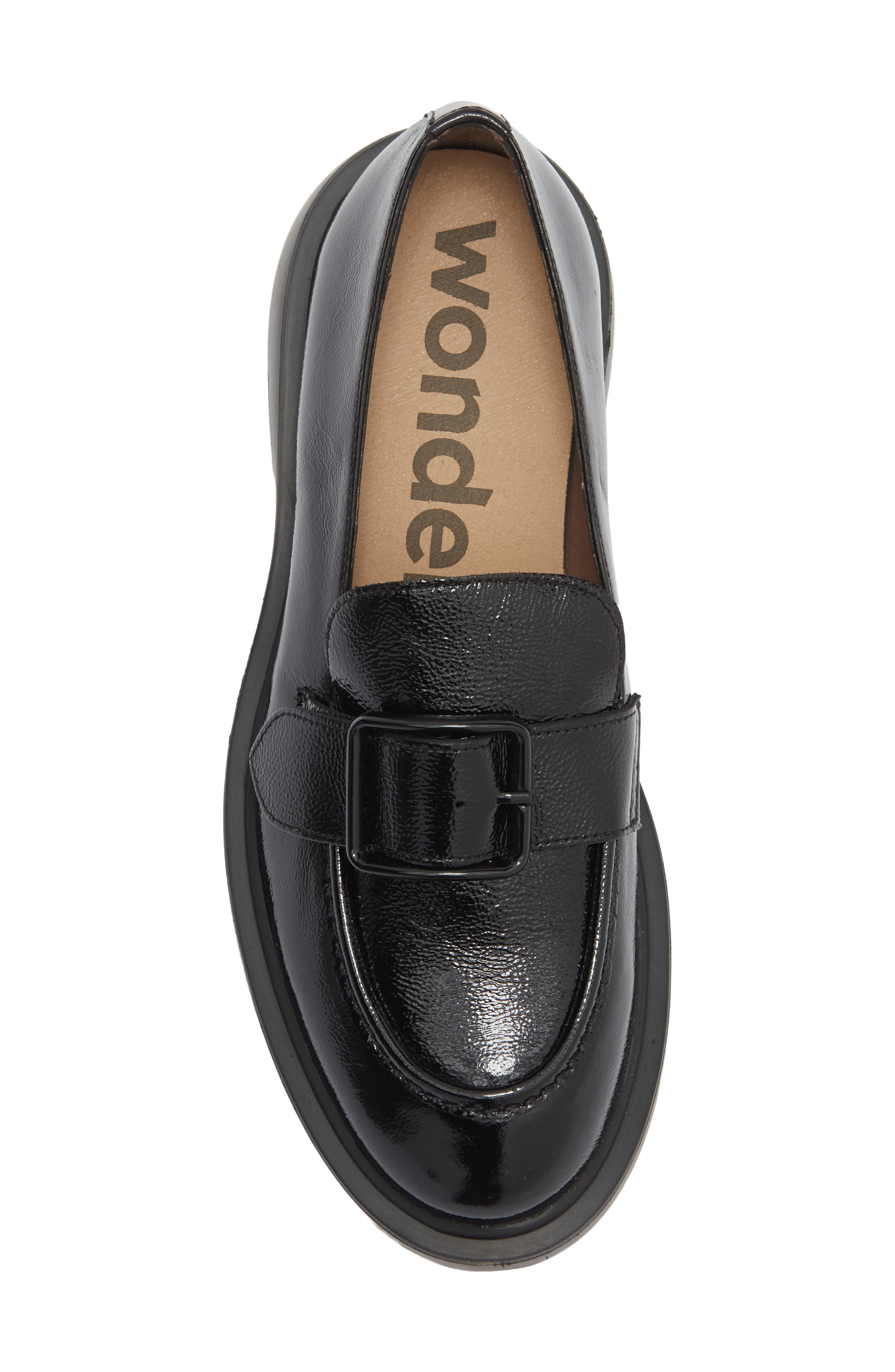 Patent Leather Loafer, Alternate, color, LACK NEGRO