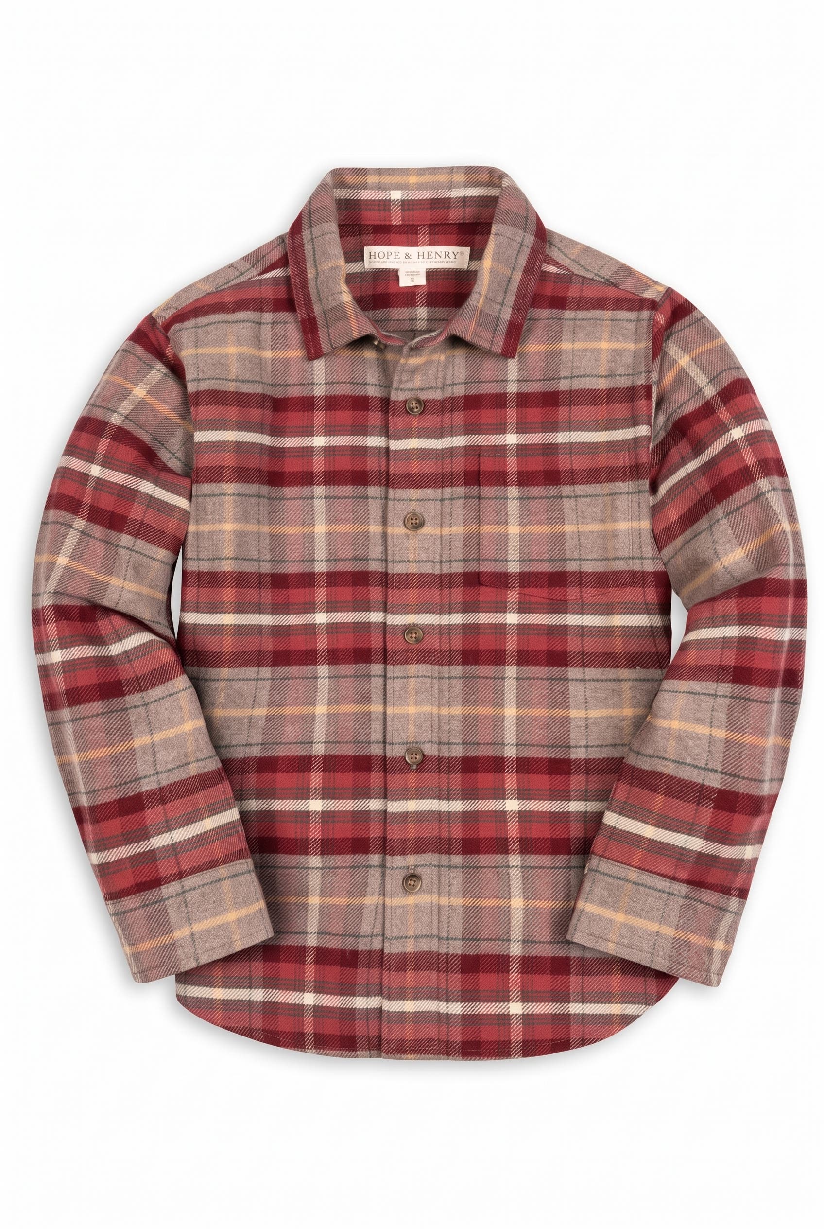 selected Rosy Taupe Plaid