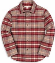 Hope & Henry Kids' Organic Flannel Button Down Shirt