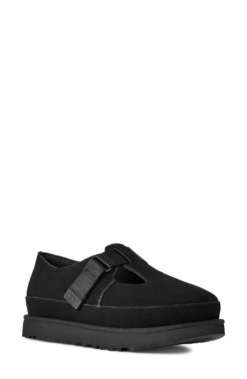 Ugg(r) Goldenstar Mary Jane Clog In Black