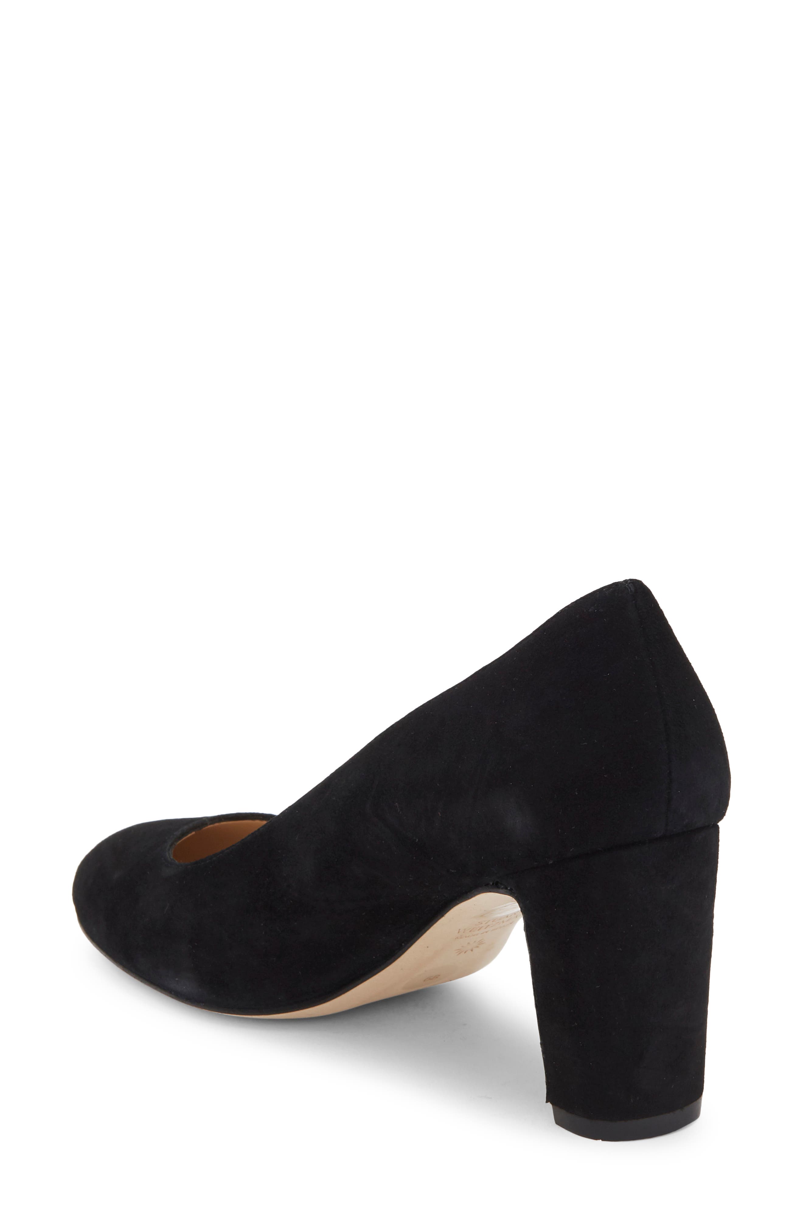 Stuart Weitzman Vida 75 Pump, Alternate, color, Black