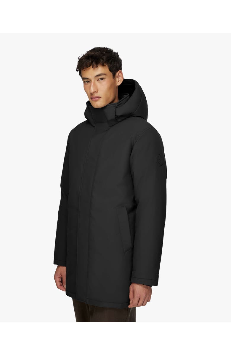 Quartz Co. LABRADOR | Hooded Down Winter Jacket, Alternate, color, Black