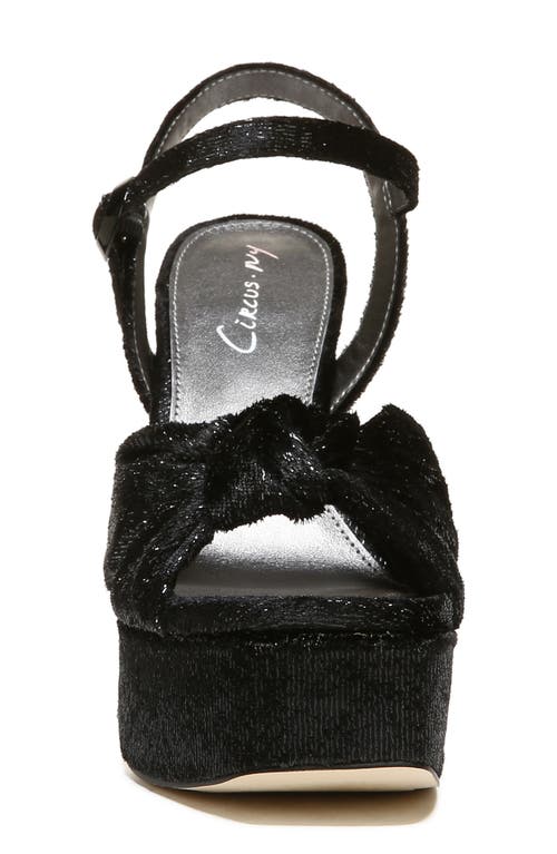 Circus Ny By Sam Edelman Audrea Platform Sandal In Black