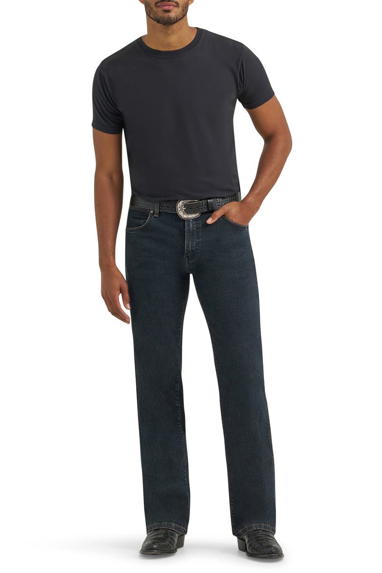 Western Bootcut Jeans, Alternate, color, NIGHTFALL