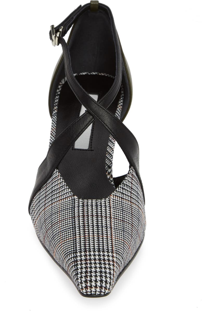 YUUL YIE Faux Fur Statement Heel Pump, Alternate, color,