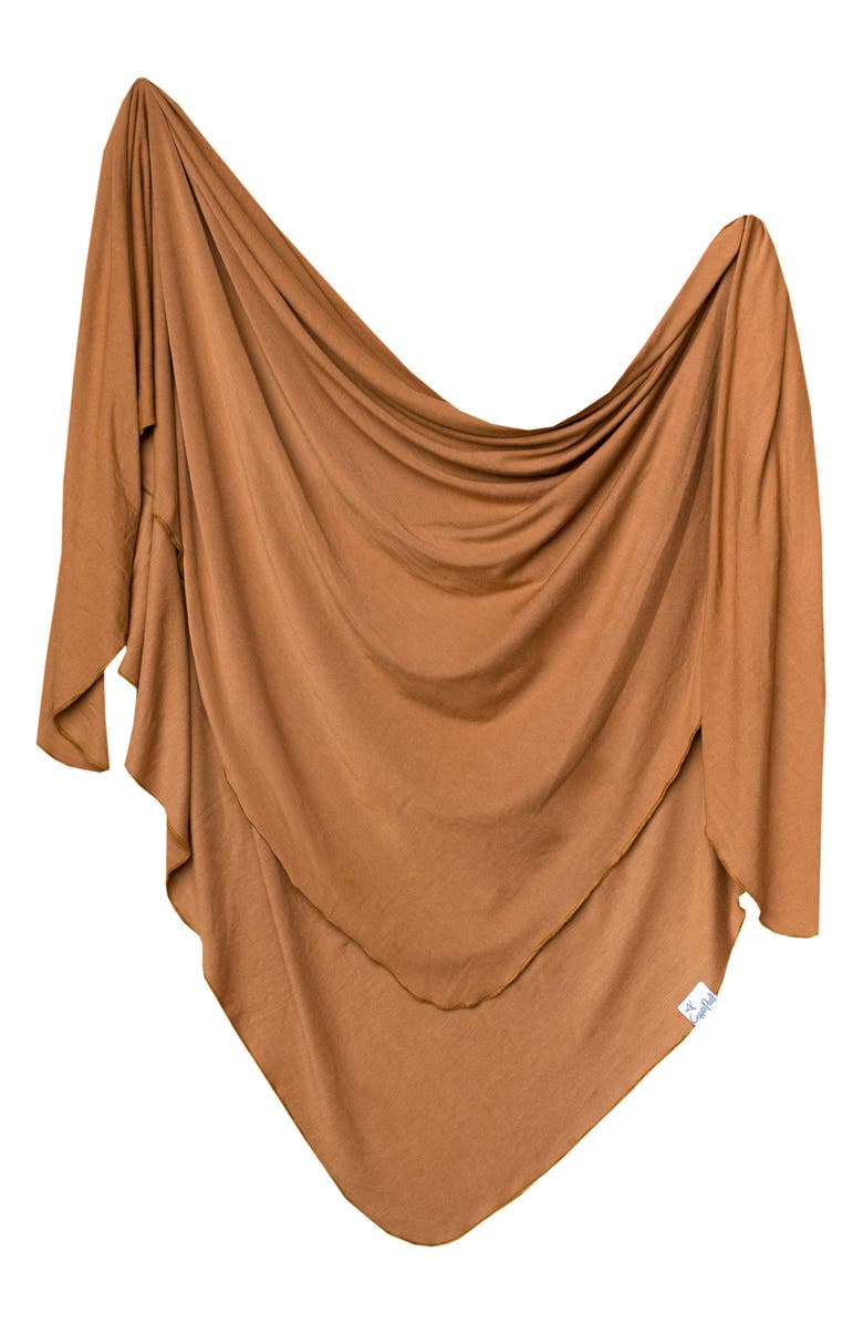 Copper Pearl Swaddle Blanket, Main, color,