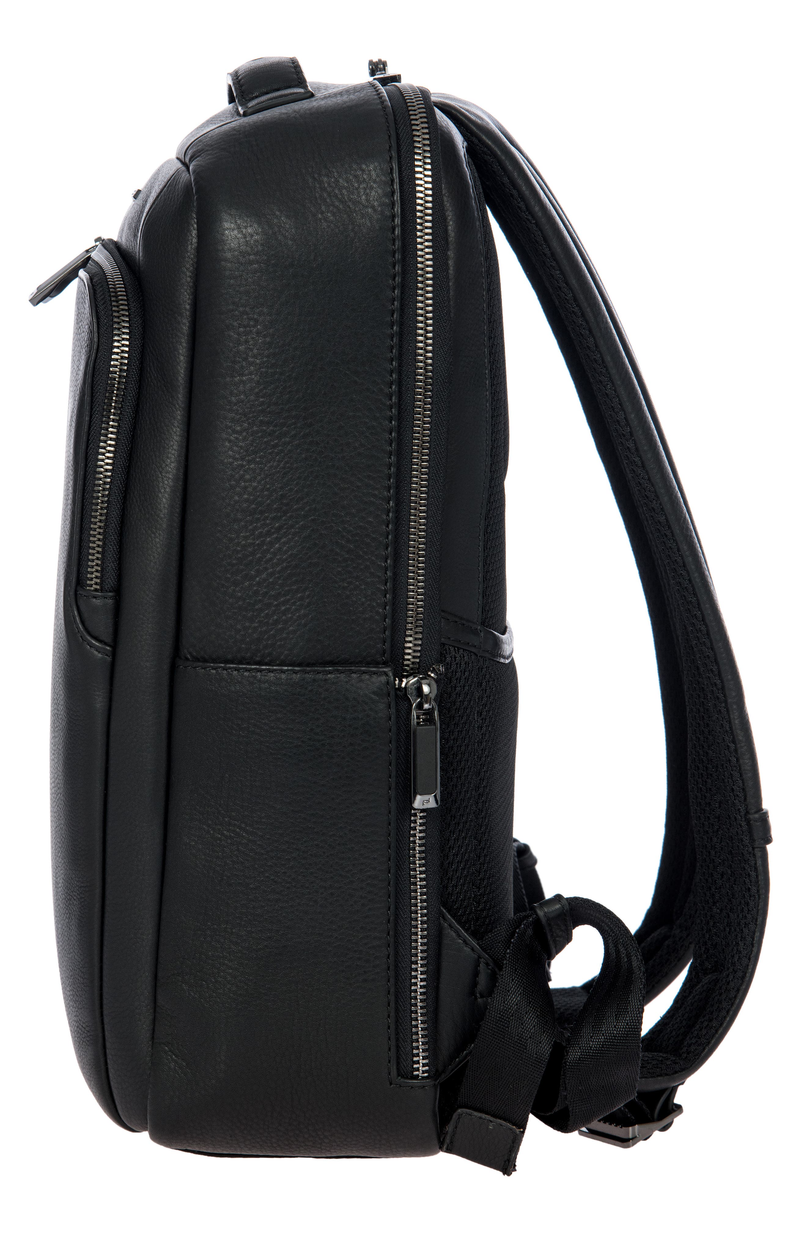 Porsche Design Roadster Water Resistant Leather Backpack, Alternate, color, 