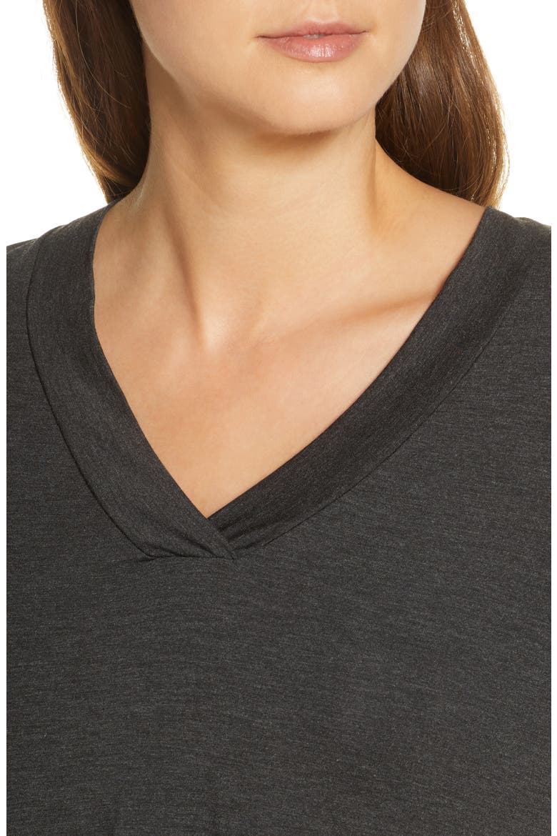 Knit Pajamas, Alternate, color, CAVIAR