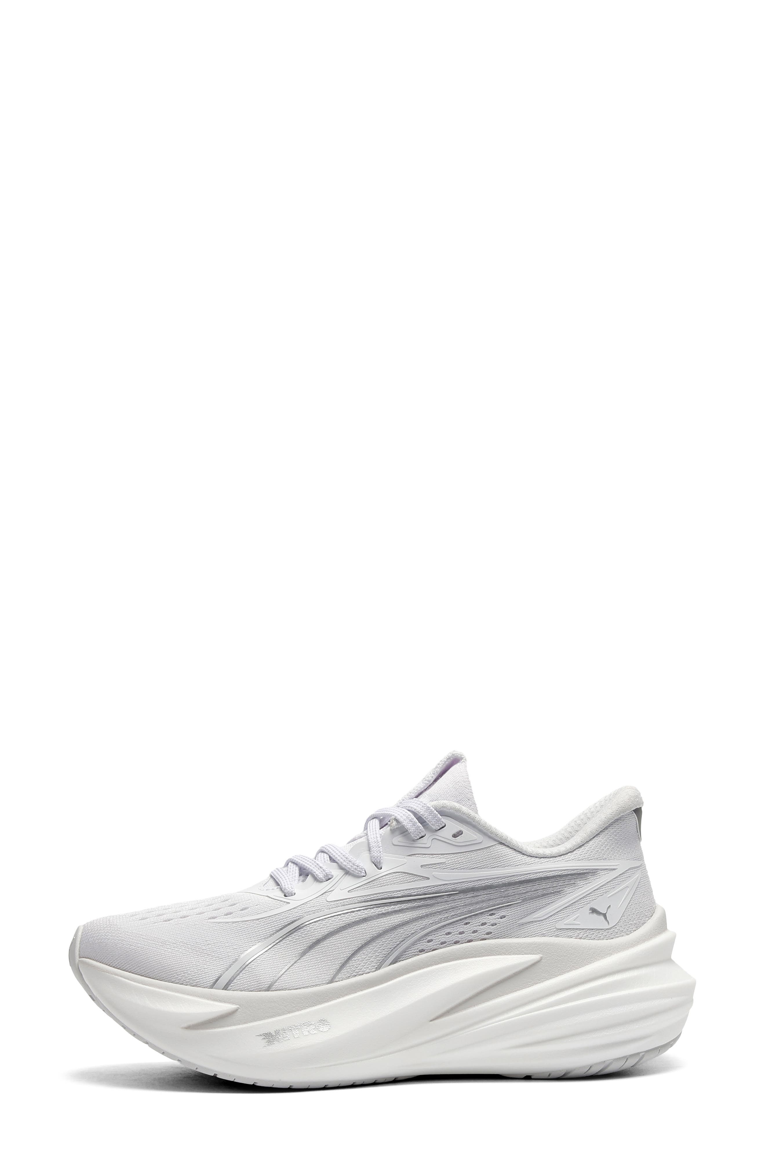 MagMax NITRO™ 2 Running Shoe, Alternate, color, PUMA WHITE/ PUMA SILVER