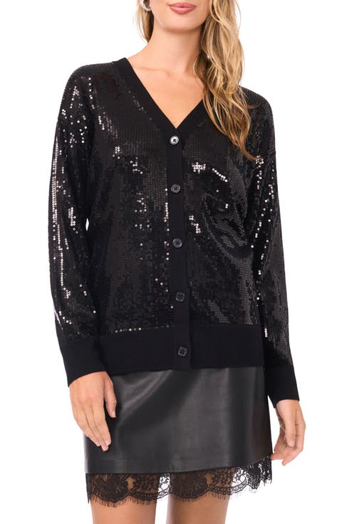 Sequin Cardigan