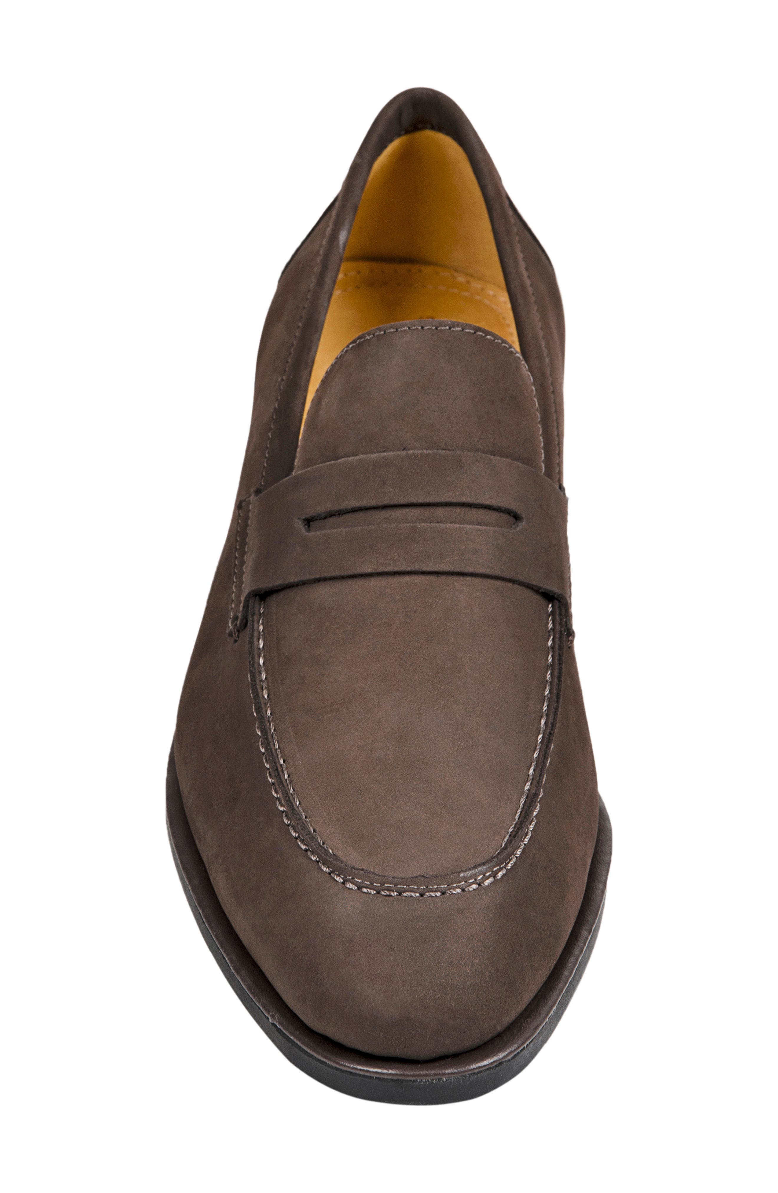 Sandro Moscoloni Antoine Penny Loafer, Alternate, color, Brown