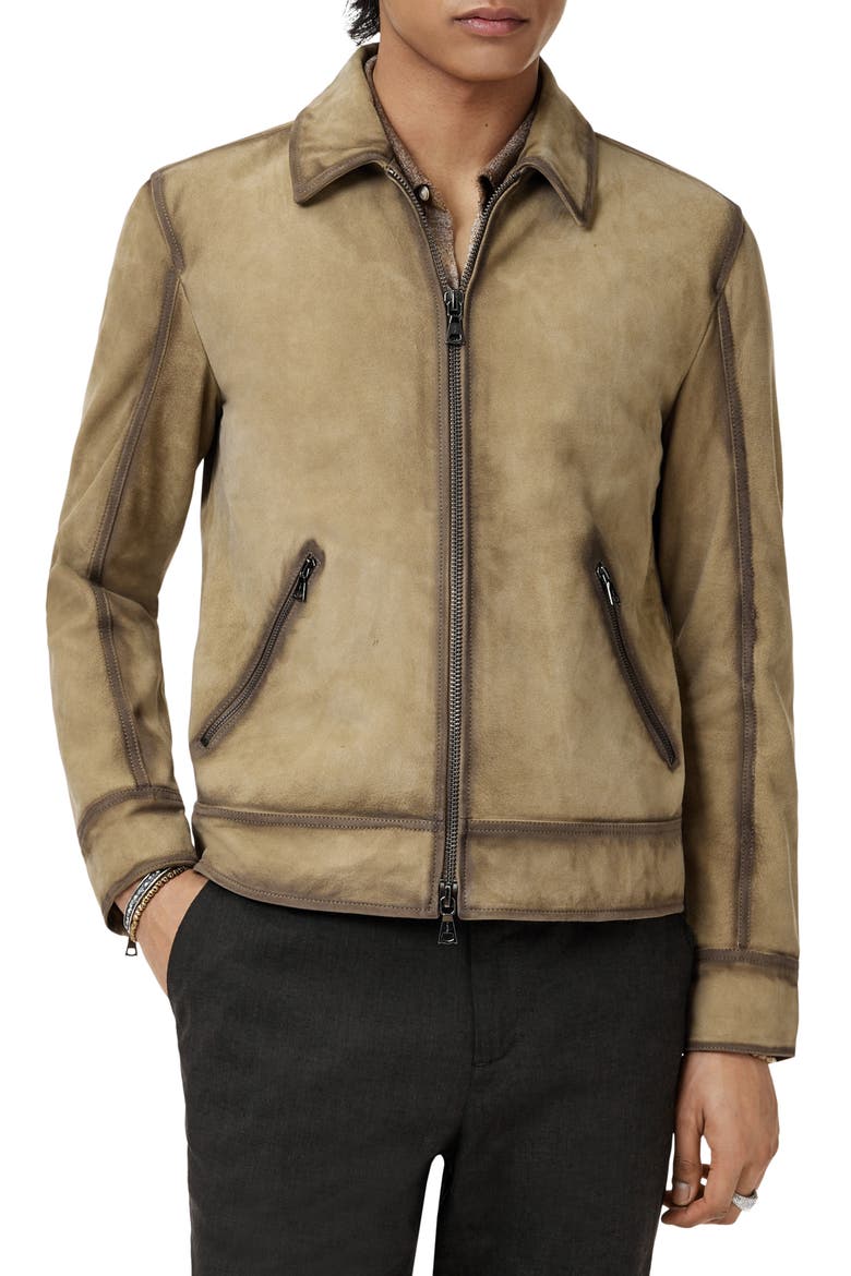 Benjamin Suede Jacket, Main, color, CAMEL