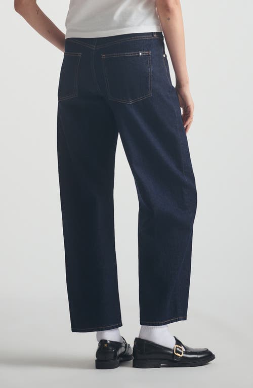 Brooklyn Industries Baggy Fit Barrel Jeans In Blue