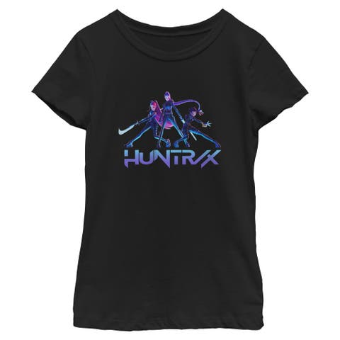 Girl's KPop Demon Hunters Huntrix Girls  Graphic T-Shirt