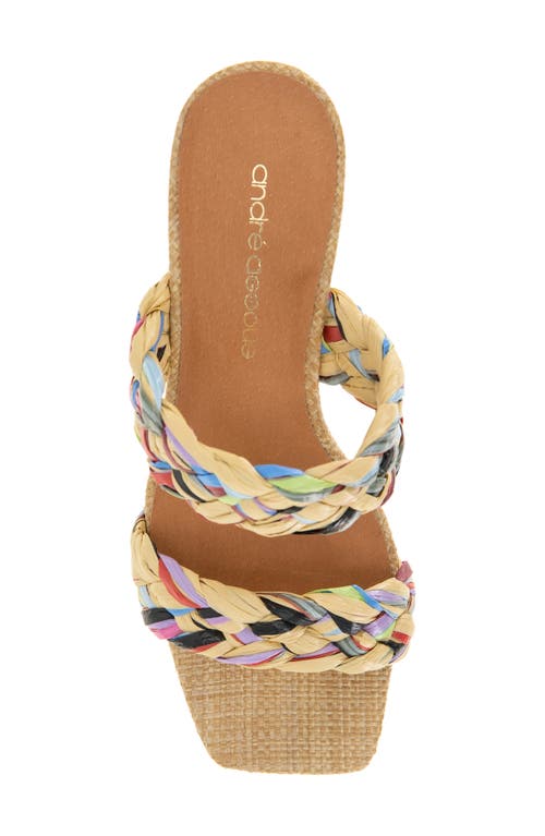 Andre Assous André Assous Drew Sandal In Natural Multi