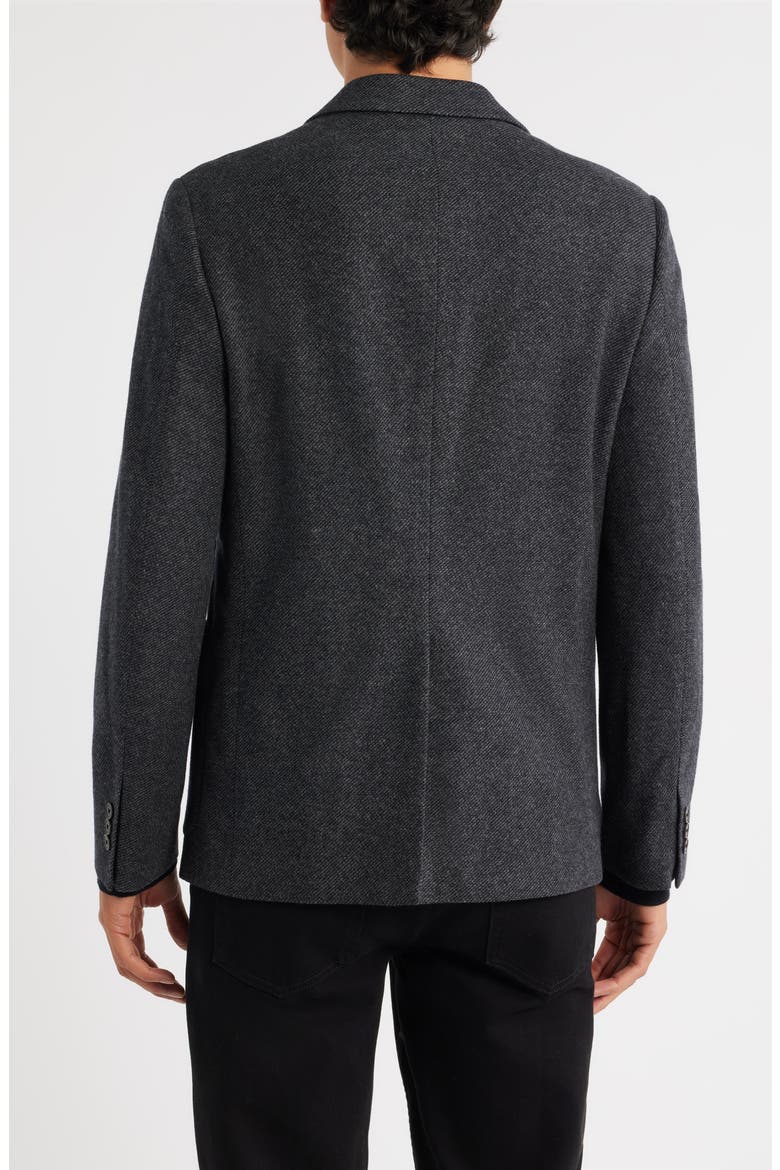Clinton Textured Knit Twill Sport Coat, Alternate, color, BALTIC MULTI