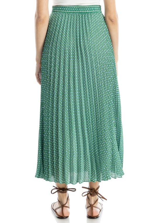MAX STUDIO MAX STUDIO PLEATED MAXI SKIRT 