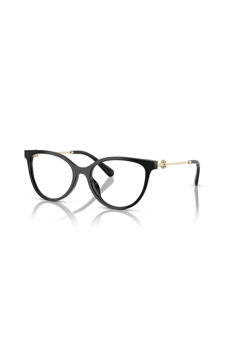 Tory Burch 53mm Phantos optical glasses, Main, color, Black