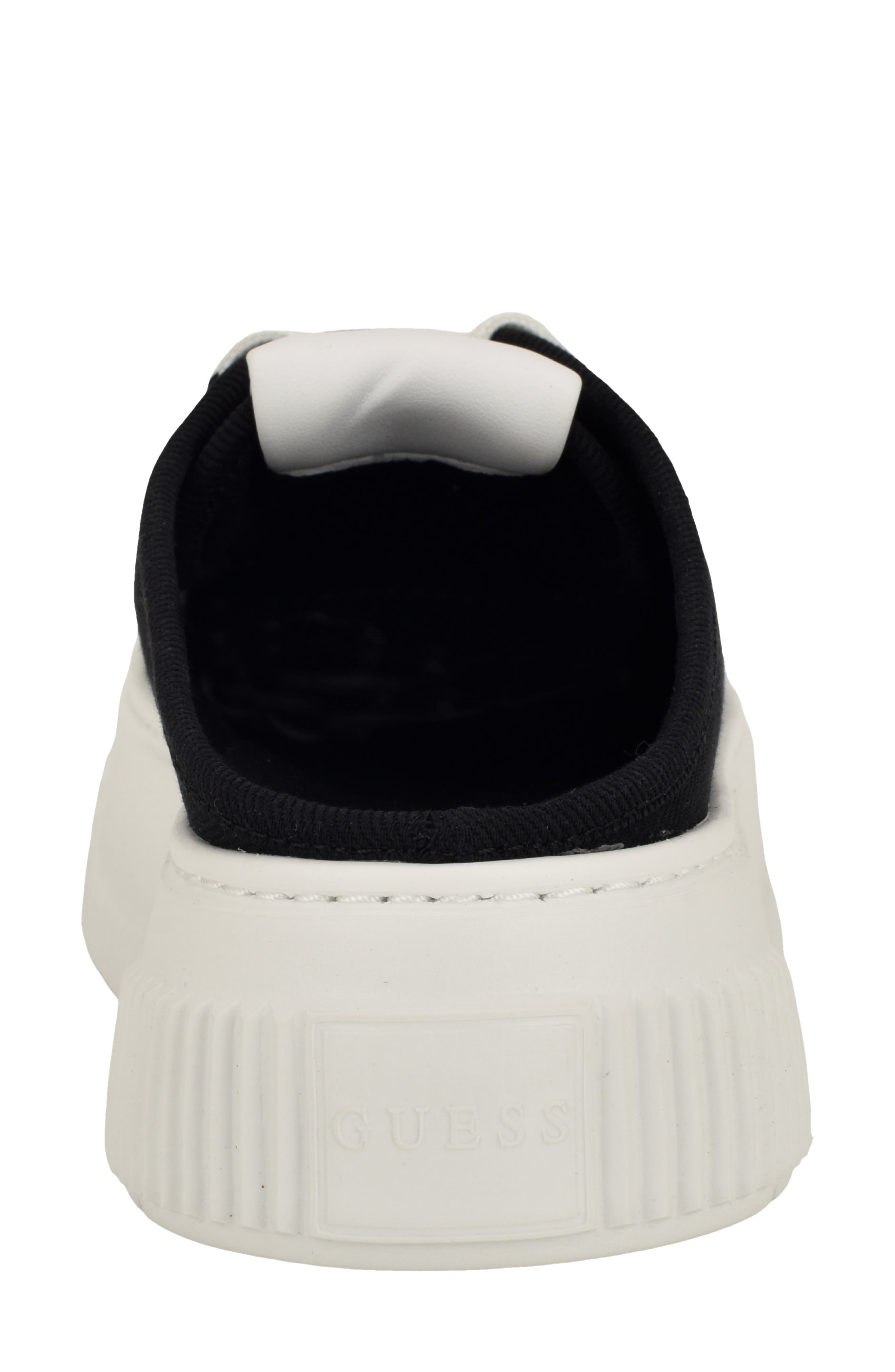 GUESS Nudge Platform Slip-On Sneaker, Alternate, color, Black