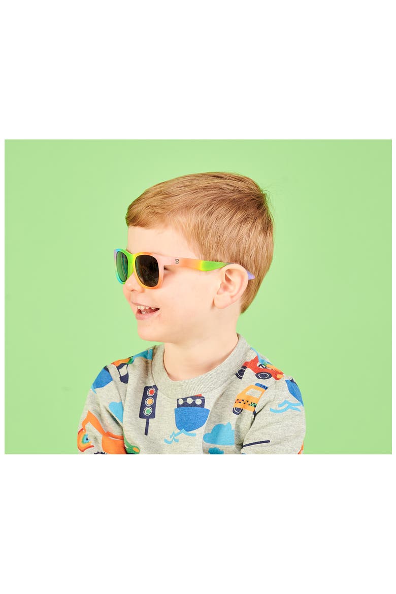 Kids' Rainbow Navigator Sunglasses, Alternate, color, RAINBOW