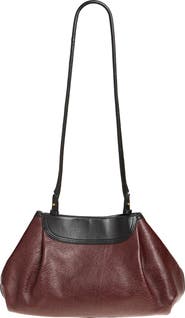 Dries Van Noten Two-Tone Leather Shoulder Bag