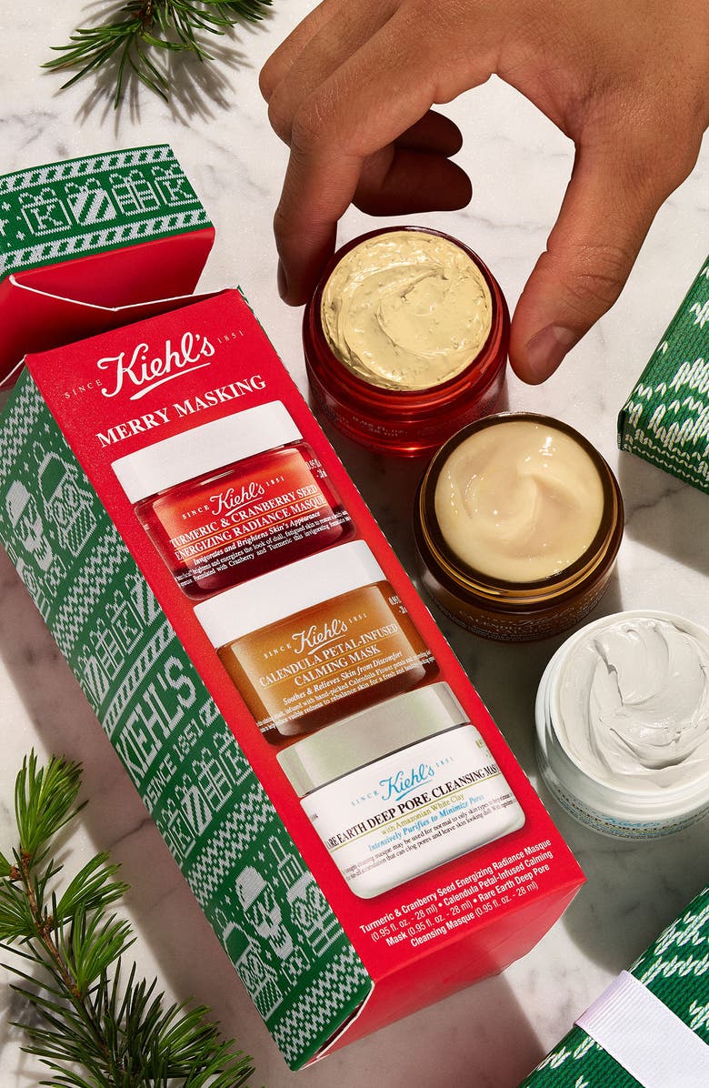 Kiehl's Since 1851 Merry Masking Trio Set USD $60 Value, Alternate, color,
