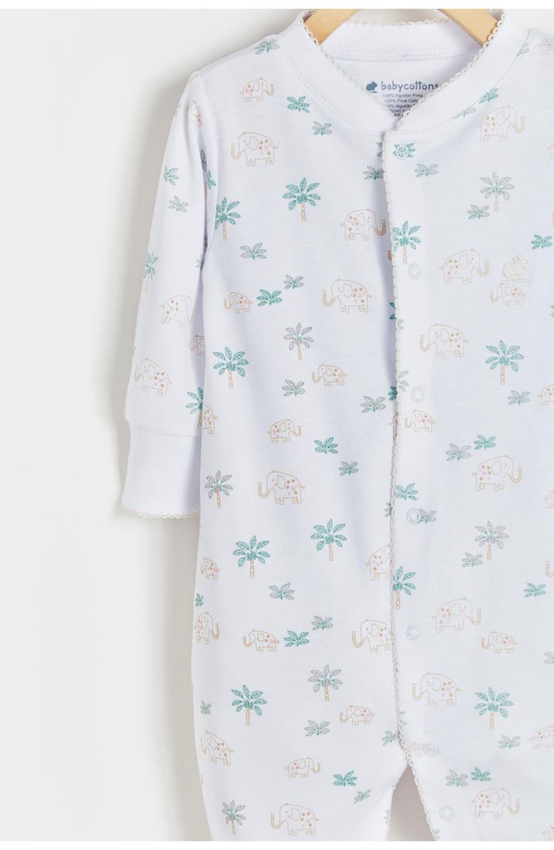 Babycottons Pajamas Toby Alfred for Infant, Alternate, color, White