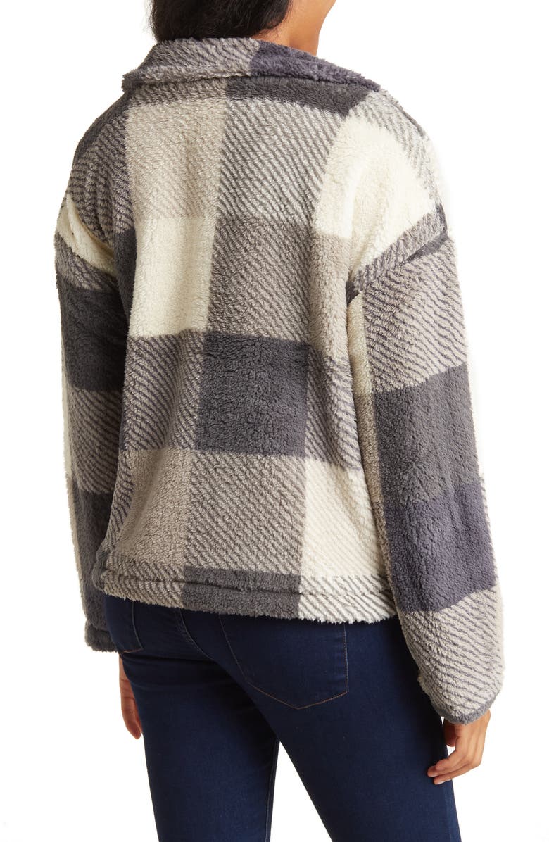 Thread & Supply One Track Mind Faux Shearling Jacket, Alternate, color, 