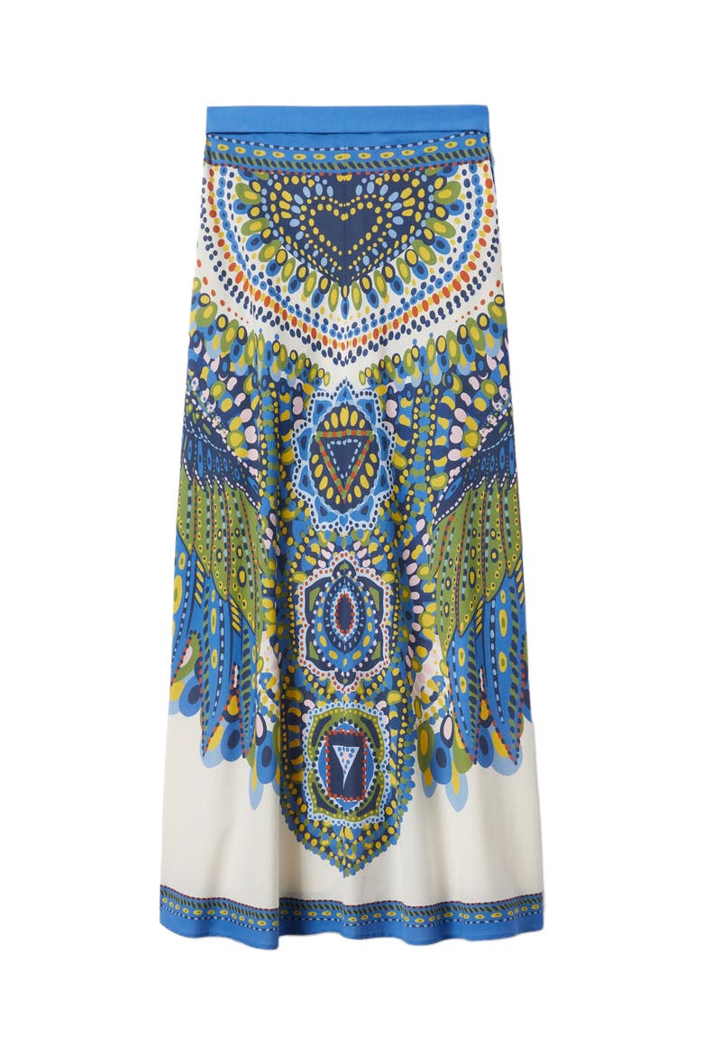 Sarong Skirt Chakra Placée Multicolor, Alternate, color, Chakra Placée Multicolor