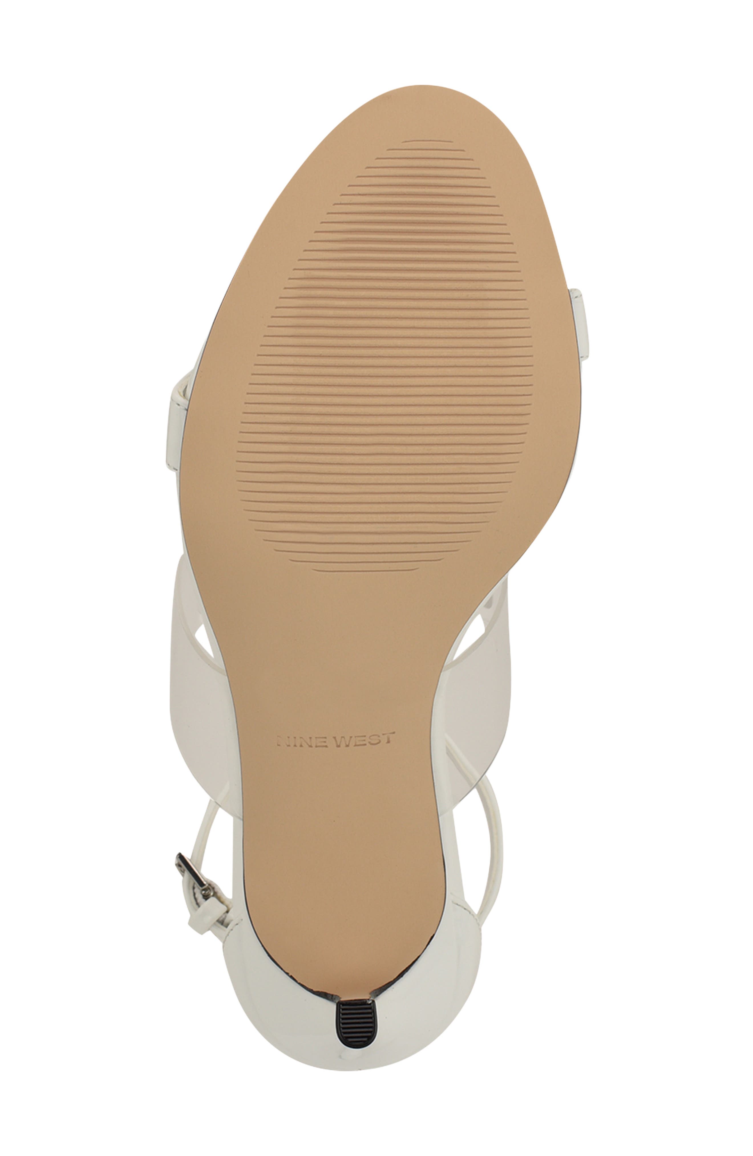 Vallie Ankle Strap Sandal, Alternate, color, WHITE