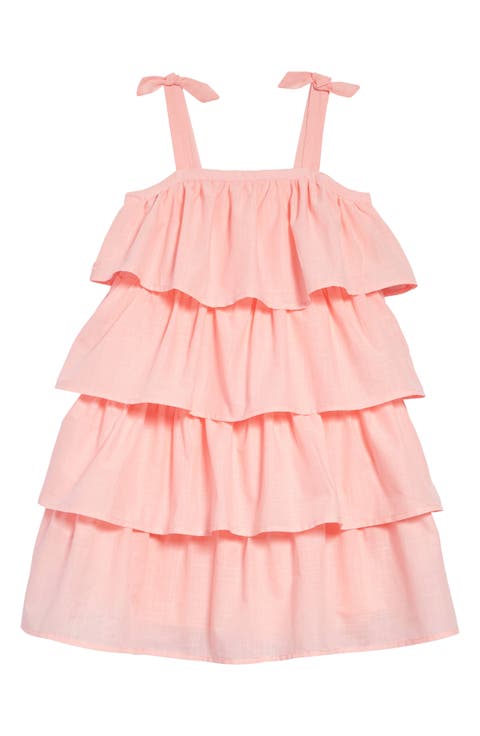 Kids
 Tiered Ruffle Dress (Toddler, Little Girl 
Big Girl)