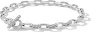 David Yurman DY Madison Pavé Diamond Toggle Necklace