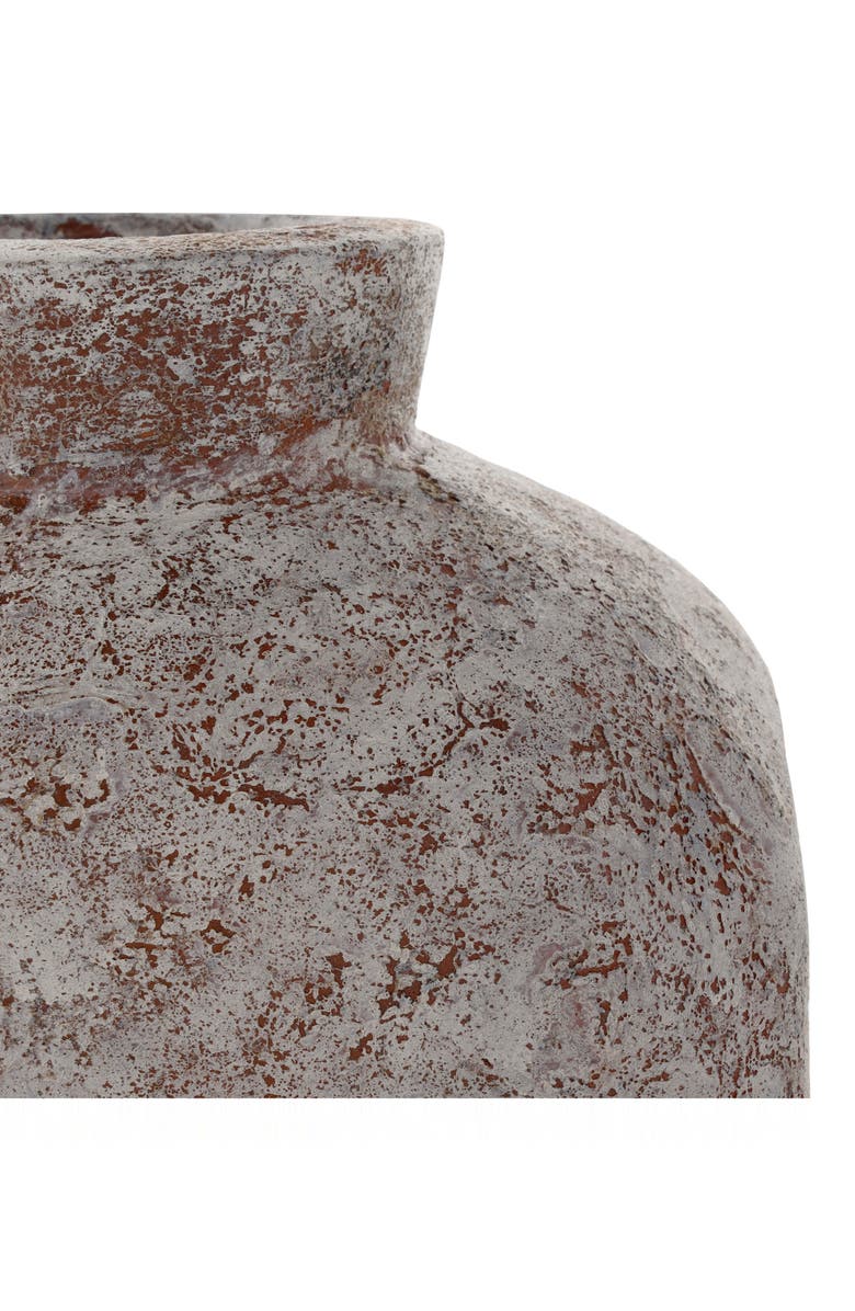 GINGER BIRCH STUDIO Brown Terracotta Vase, Alternate, color, 
