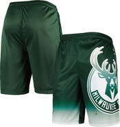 FANATICS Men's Fanatics Branded Hunter Green Milwaukee Bucks Graphic Shorts