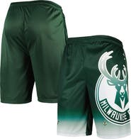 FANATICS Men's Fanatics Branded Hunter Green Milwaukee Bucks Graphic Shorts