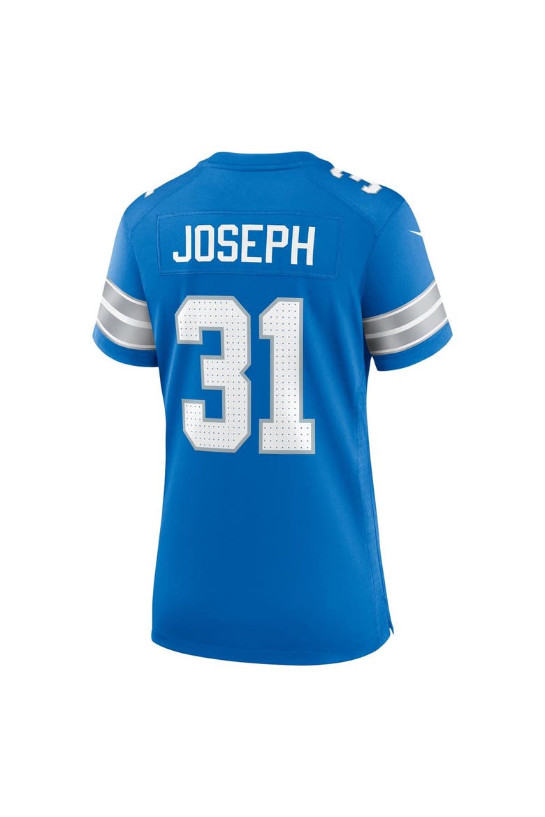 Women's Nike Kerby Joseph  Blue Detroit Lions Team Game Jersey, Alternate, color, Blue