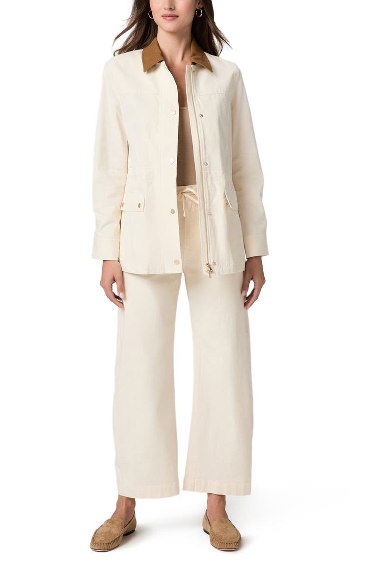Horizon Barn Jacket, Alternate, color, BONE