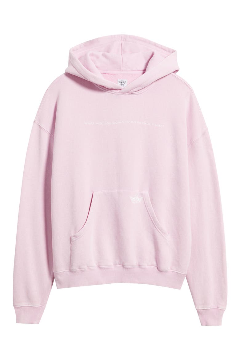 WAYGTDWH Graphic Racer Hoodie, Alternate, color, PINK