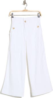 Democracy High Waist Crop Wide Leg Pants