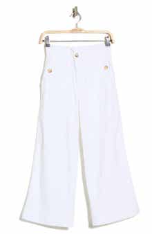 Democracy High Waist Crop Wide Leg Pants