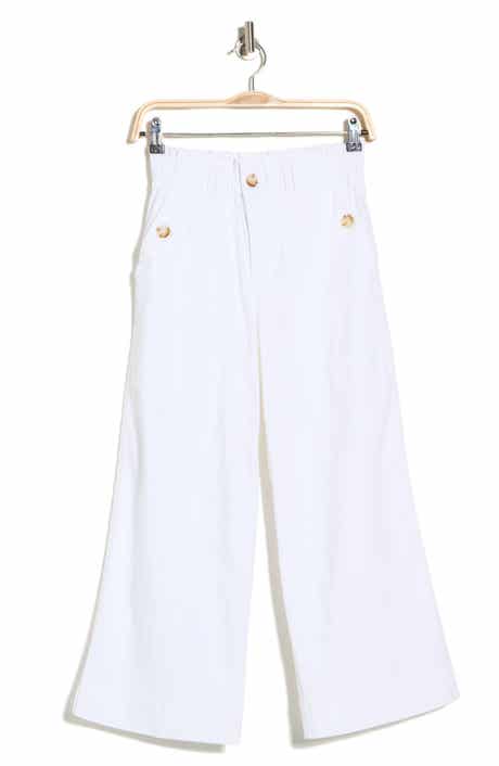 Democracy High Waist Crop Wide Leg Pants