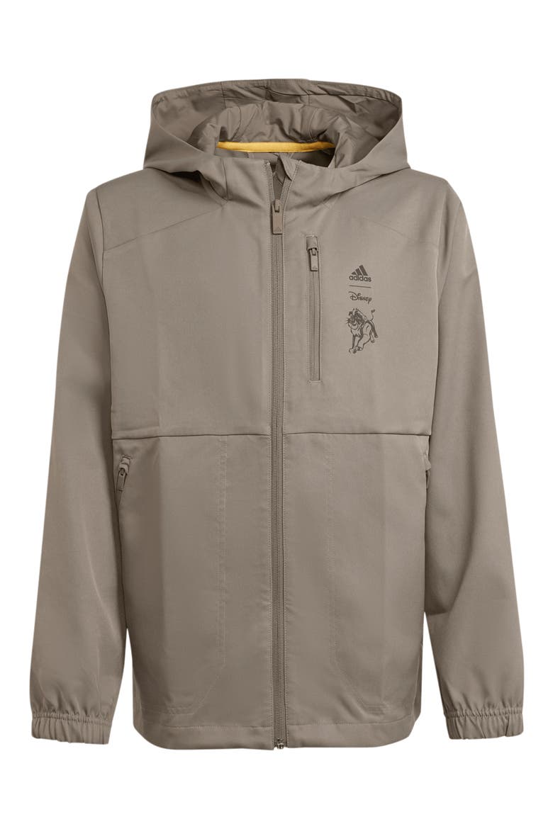 x Disney Kids' 'The Lion King' Recycled Polyester Jacket, Main, color, SBROWN/MUL